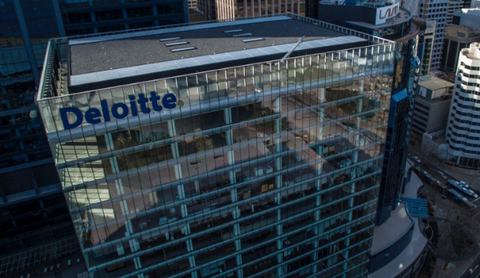 Sky signage transforms rooftop