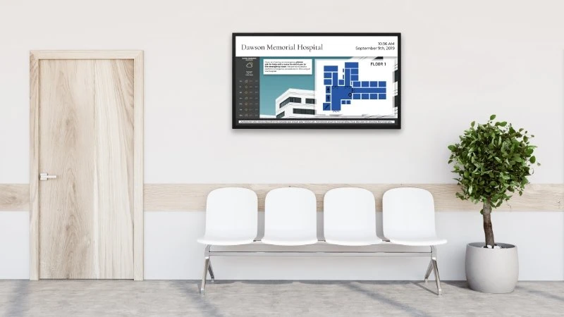 hospital signage to improve patient experience and navigation