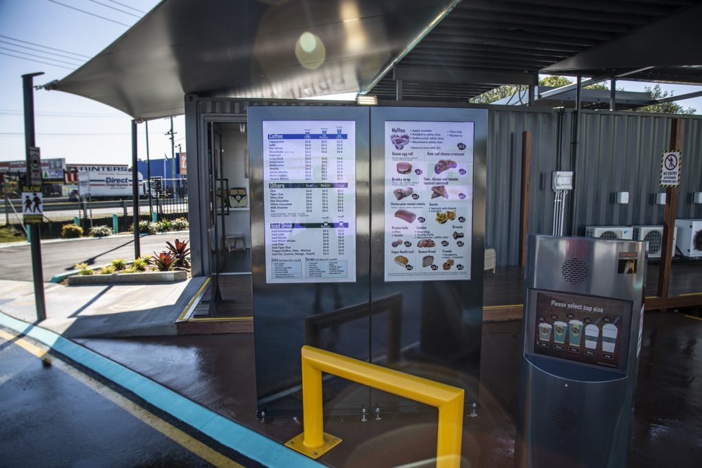 Drive Thru Digital Menu Board