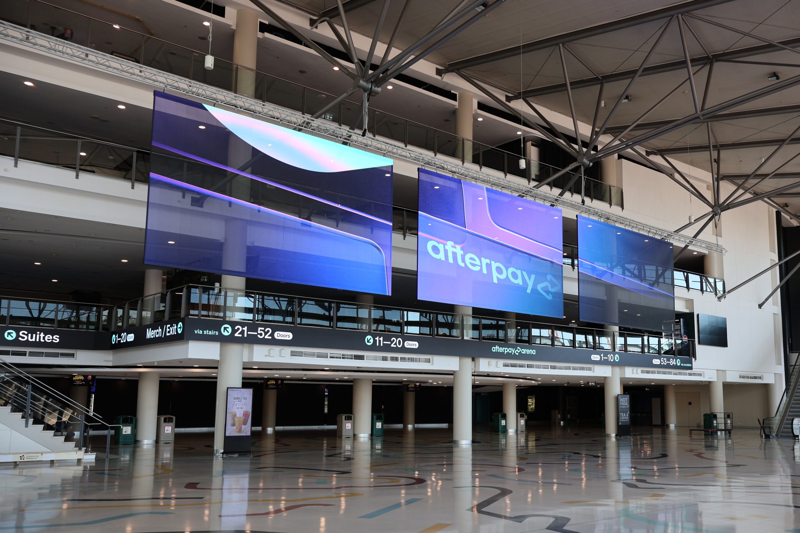 Afterpay Arena | Transparent LED at Scale